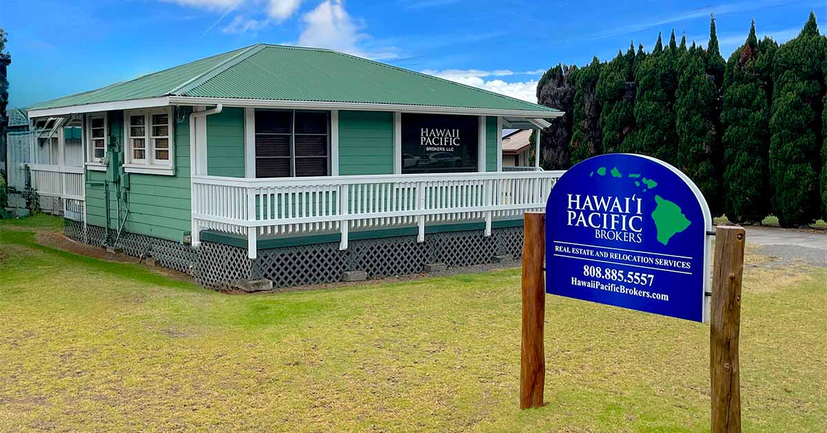 Hawaiʻi Pacific Brokers office in Waimea / Kamuela
